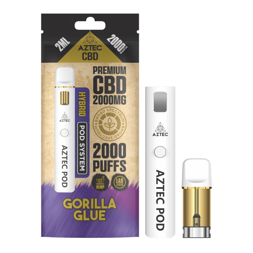 Aztec CBD Pod System 2000MG - Gorilla Glue