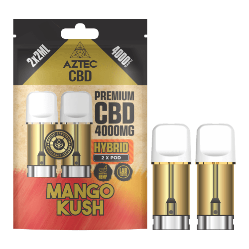 Aztec CBD Pod Refill 4000MG - Mango Kush