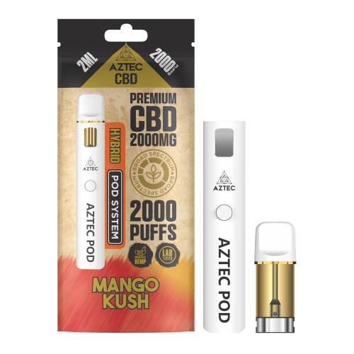 Aztec CBD Pod System 2000MG - Mango Kush