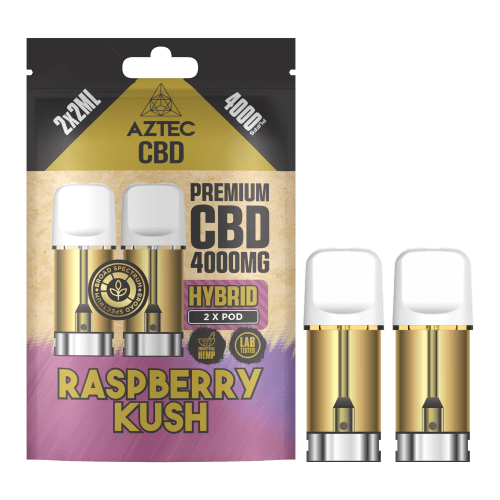 Aztec CBD Pod Refill 4000MG - Raspberry Kush